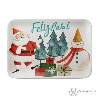 Bandeja de Melamina Natal 38 x 18 cm — Pacmanzortte
