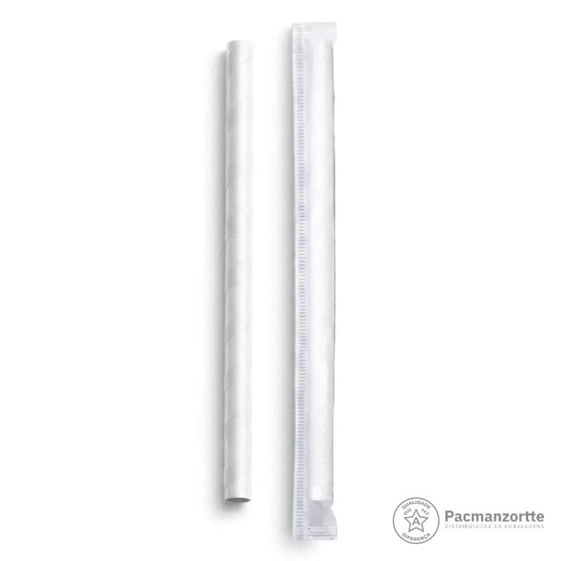 Canudo de Papel BIO 8MM (25x100)