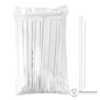 Canudo de Papel BIO Garrafa 6MM (30x100) — Pacmanzortte