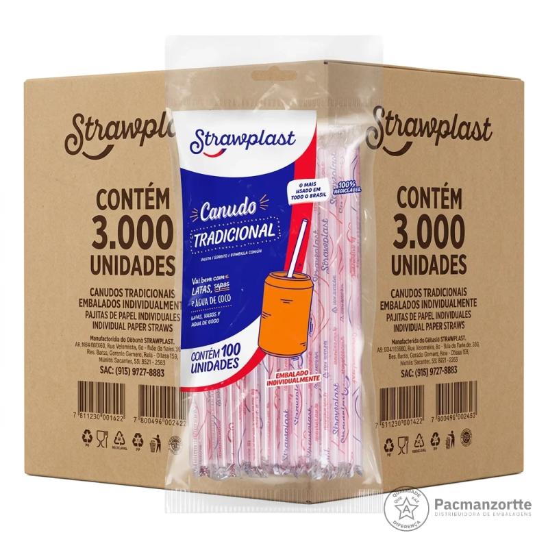 Canudo Sachê Garrafa a Granel
