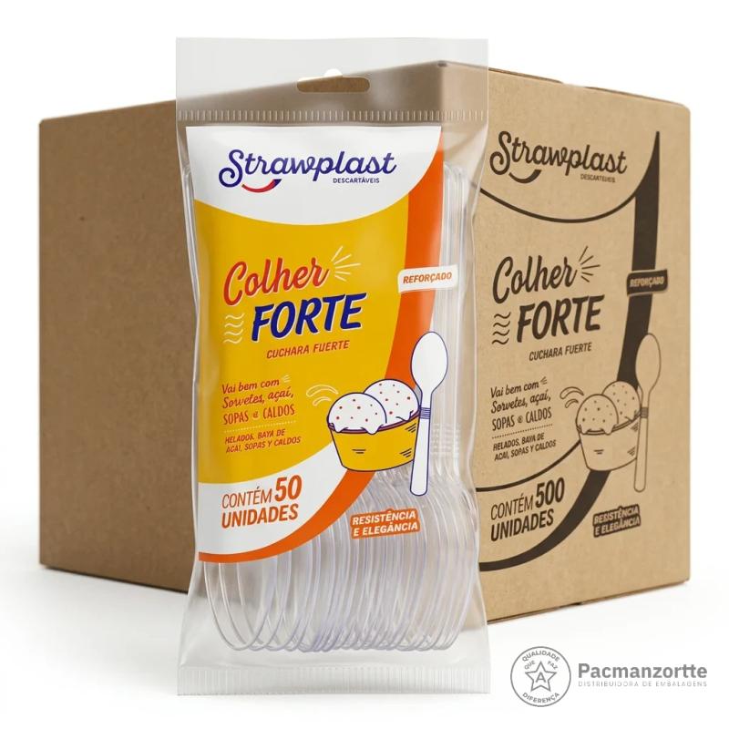Colher Refeição Master Cristal Straw