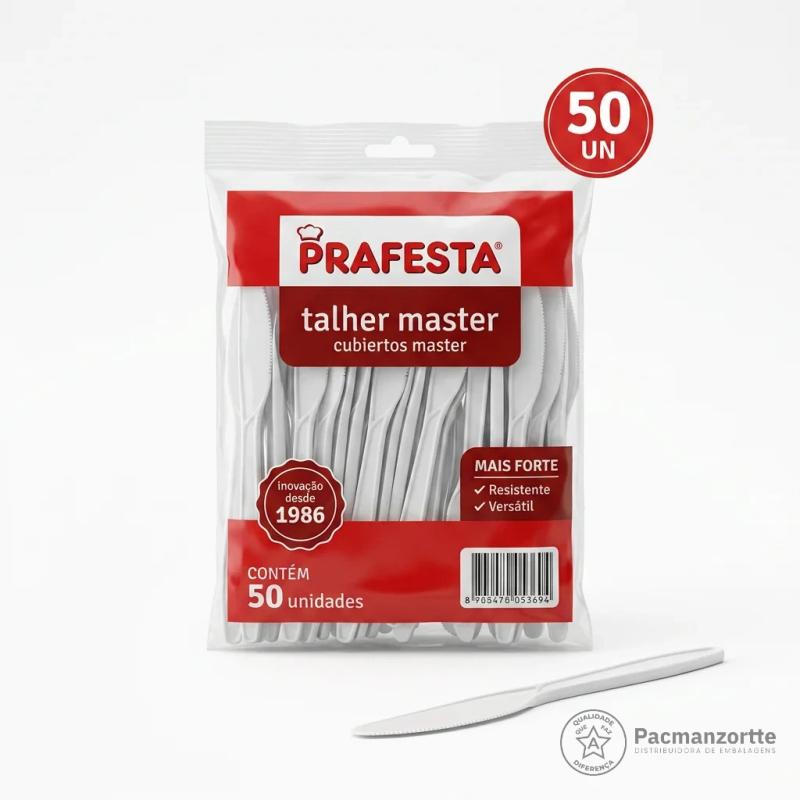 Faca Refeição Master Branco
