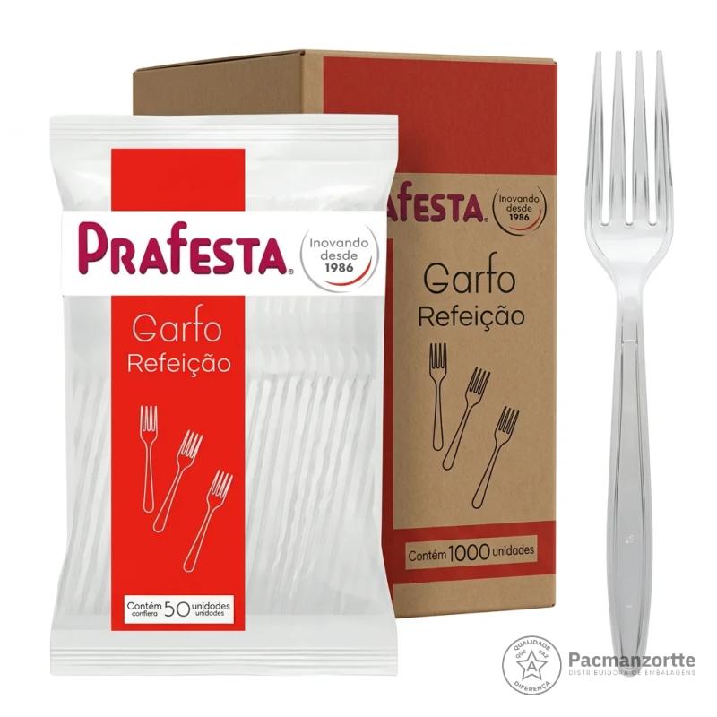 Garfo Refeição Branco / (1586) Cristal