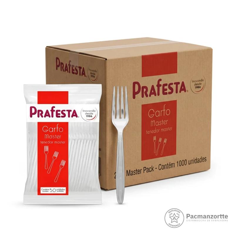 Garfo Refeição Master Branco