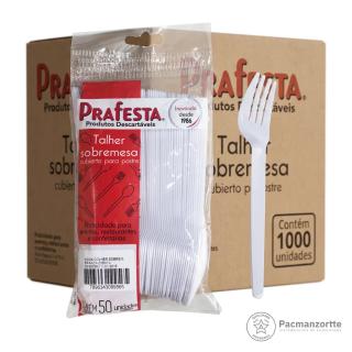 Garfo Sobremesa Branco / (397) Cristal — Pacmanzortte
