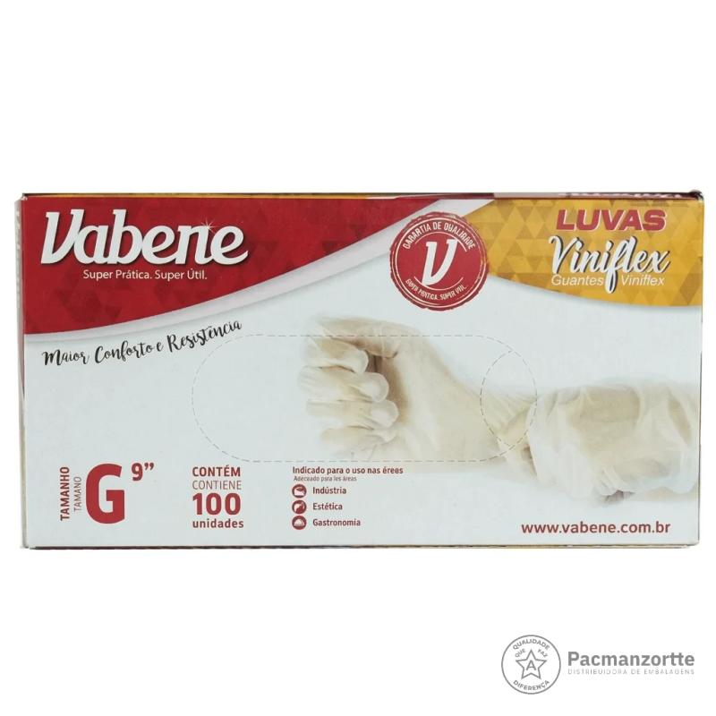 Luva de Viniflex sem Pó G Vabene