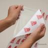 Papel Acoplado para Frios Acoplado Branco Liso Caixa Parda miniatura 3