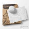 Papel Acoplado para Frios Acoplado Branco Liso Caixa Parda miniatura 1