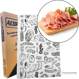 Papel Acoplado para Frios Acoplado Impresso Caixa Colorida — Pacmanzortte
