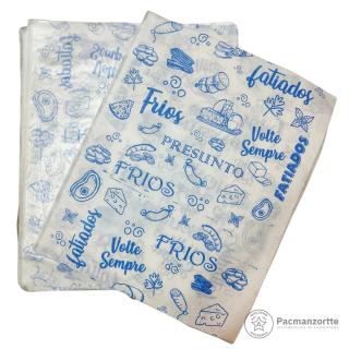Papel Acoplado para Frios Acoplado Impresso Caixa Parda — Pacmanzortte