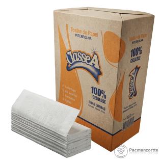 Papel Toalha Interfolha Interfolha Branca Classe A — Pacmanzortte
