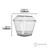 Pote para Mousse 180ML com Tampa Strawplast miniatura 4