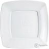 Prato 21 CM Branco Quadrado Strawplast miniatura 3