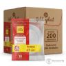 Prato 21 CM Branco Redondo Golden miniatura 1