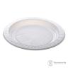 Prato Plástico 15CM Branco Hiperpack miniatura 2