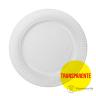 Prato Plástico 15CM Transparente Zettapack miniatura 2