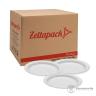Prato Plástico 15CM Transparente Zettapack miniatura 1