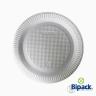 Prato Plástico 21CM Branco Bipack miniatura 2