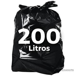 Saco Lixo 200 LTS Hiper 90 X 110 CM — Pacmanzortte