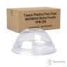 Tampa Plástico Bolha Transparente PP - TPB-550 miniatura 1