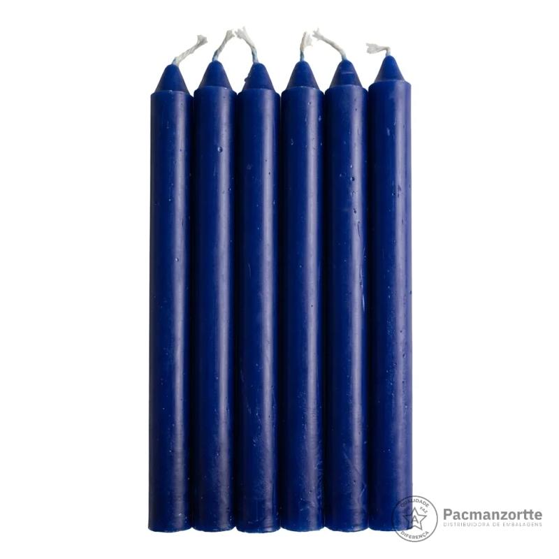 Vela Palito Azul