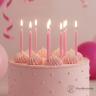 Vela Palito Rosa miniatura 2